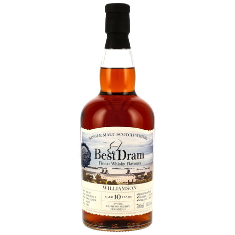 Williamson 2014/2024 - 10 ans - 1er remplissage Oloroso Hogshead #259 - Meilleur whisky