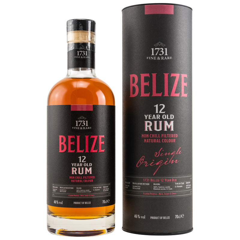 1731 Rum - Belize (Travellers Liquors) 12 yo