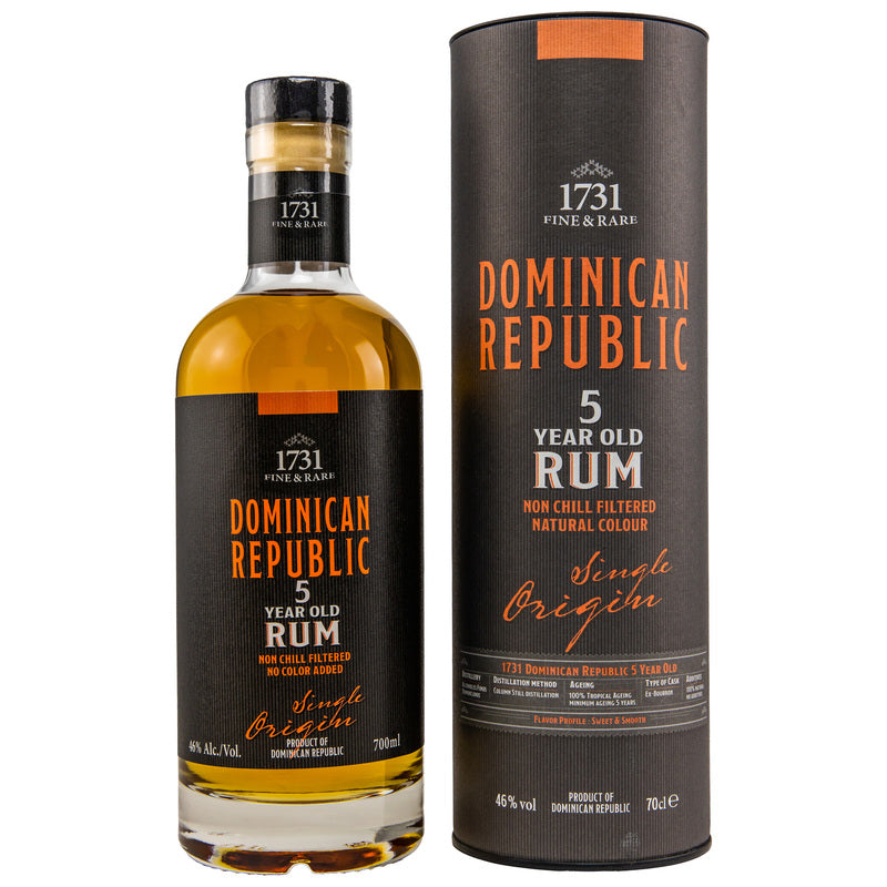 1731 Rum - Dominican Republic 5 yo