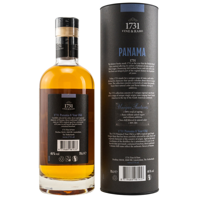 1731 Rum - Panama (Varela Hermanos) 8 yo