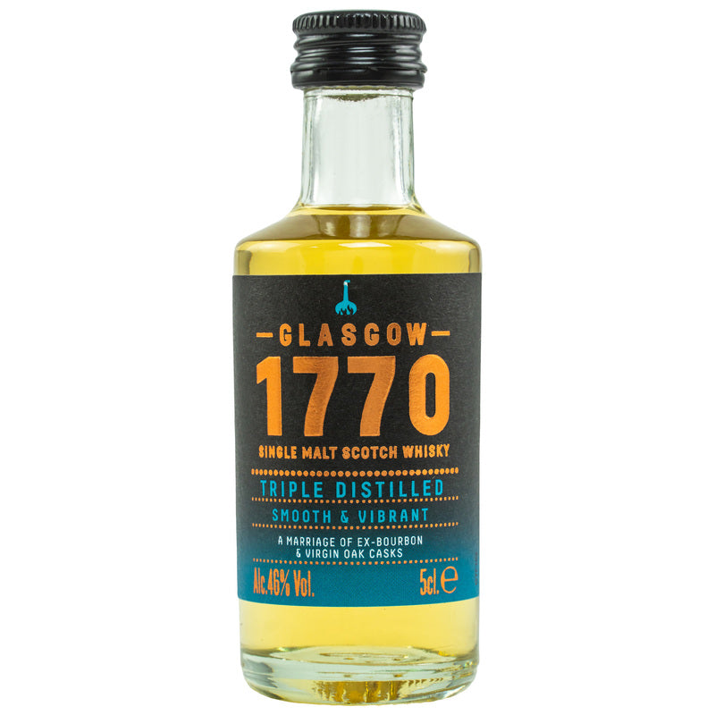 1770 Glasgow Single Malt Scotch Whisky - Triple Distillé - Mini