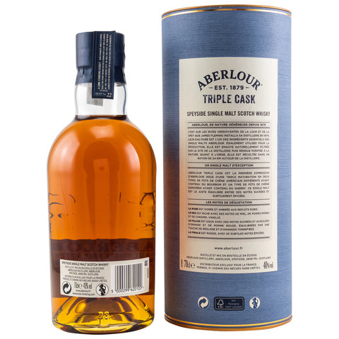 Aberlour Triple Cask - (French label)