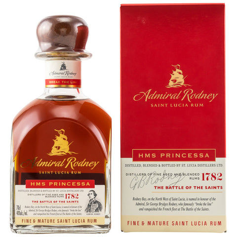 Admiral Rodney Rum - HMS Princessa