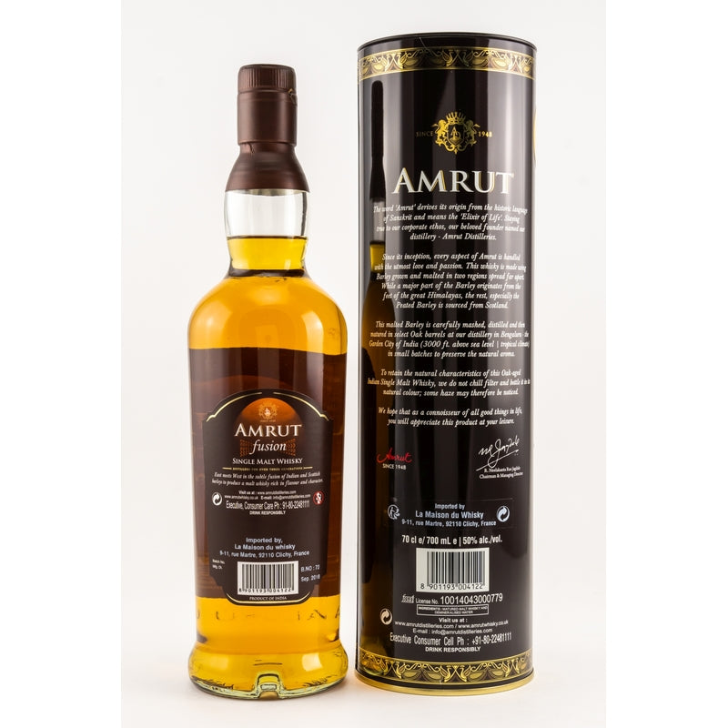 Amrut Fusion - Whisky indien single malt