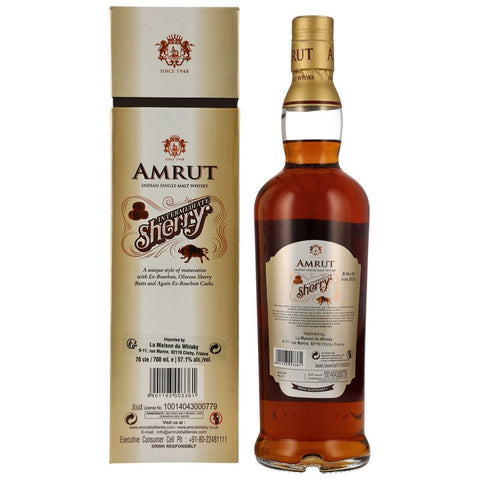 Amrut Intermediate Sherry - Single Malt indien