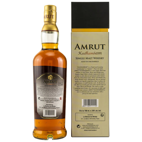 Amrut Kadhambam - Single Malt indien