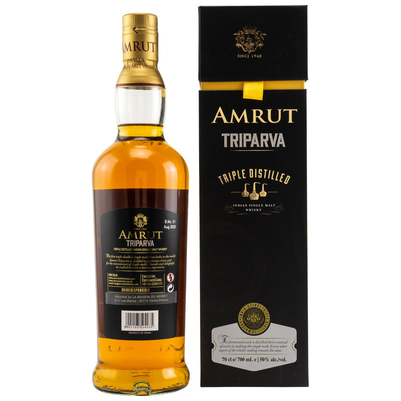 Amrut Triparva triple distillée