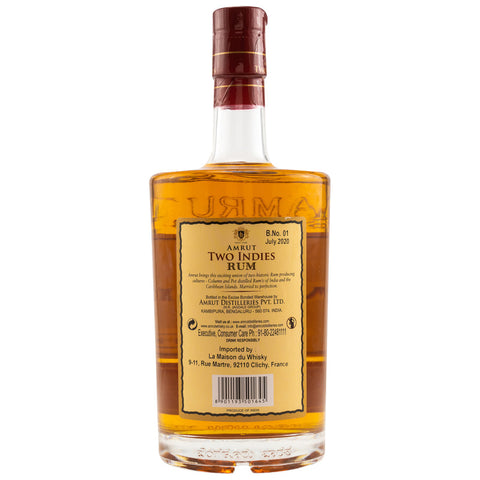 Rhum Amrut Two Indies - sans GP