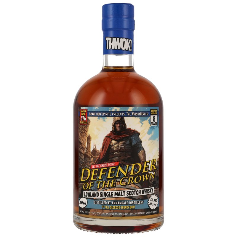 Annandale 8 yo Whisky Heroes: Defender of the Crown