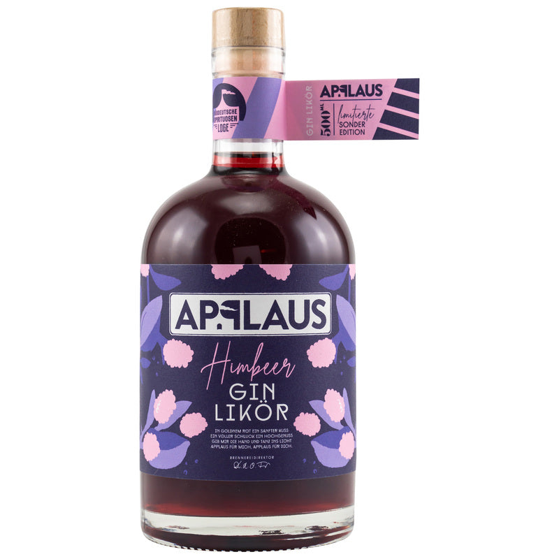 Applaudissements Liqueur de Gin Framboise