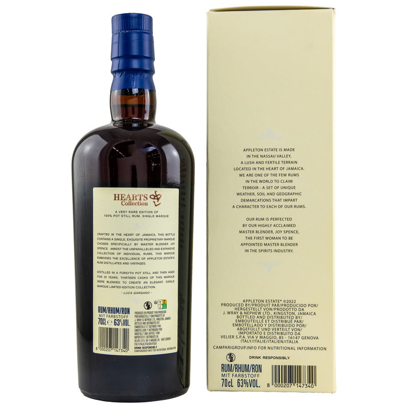 Appleton Rum 29 y.o. 1993/2022 - Hearts Collection