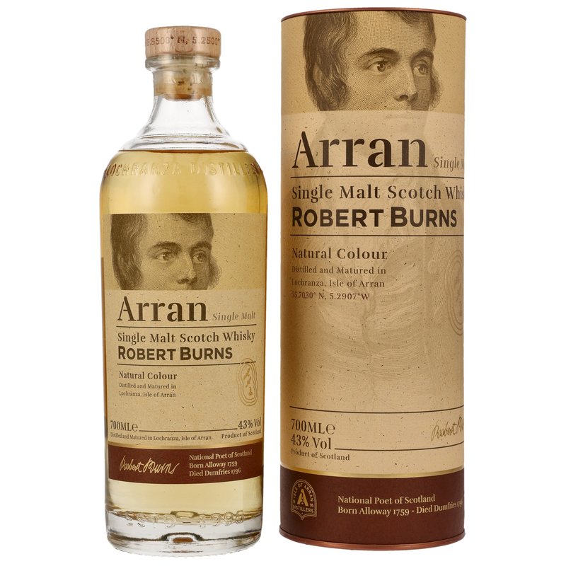 Arran Edition "Robert Burns" - Single Malt (2024) New Equipment