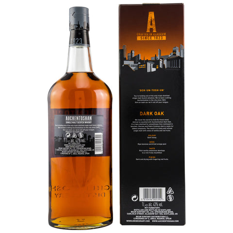 Auchentoshan Dark Oak - litre