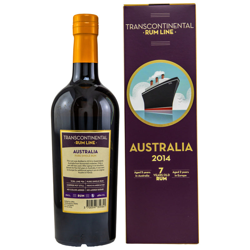 Australie 2014/2022 - 7 ans - Transcontinental Rum Line