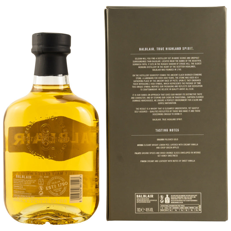 Balblair 12 yo