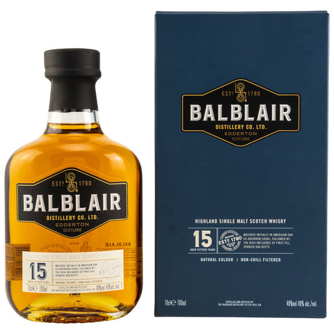 Balblair 15 ans