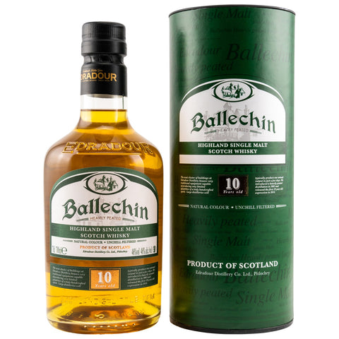 Ballechin 10 yo heavily peated