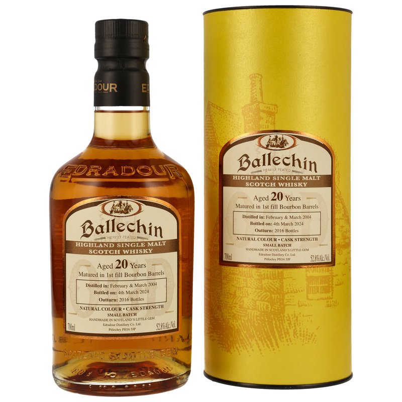 Ballechin 2004/2024 - 20 yo - OGD Bourbon Cask CS
