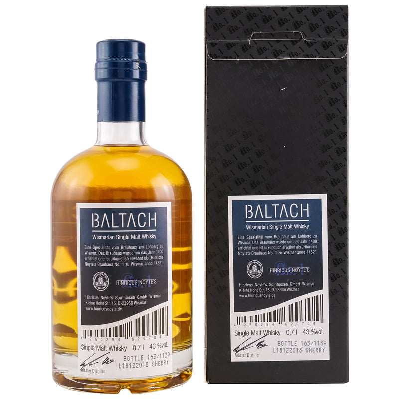 Whisky single malt Baltach Wismarian