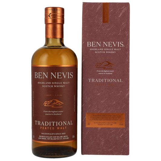 Malt tourbé traditionnel du Ben Nevis