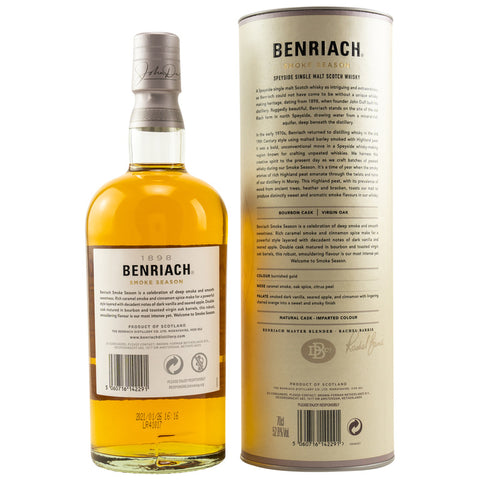 Saison de fumée de Benriach