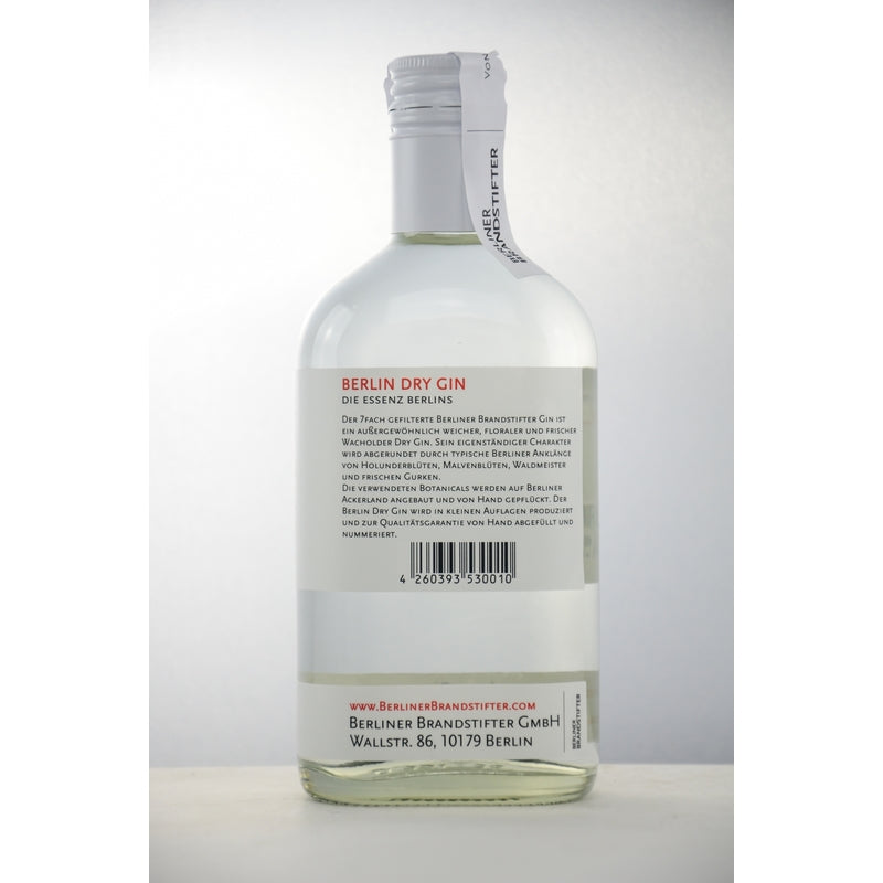 Gin sec Berliner Brandstifter - 350 ml