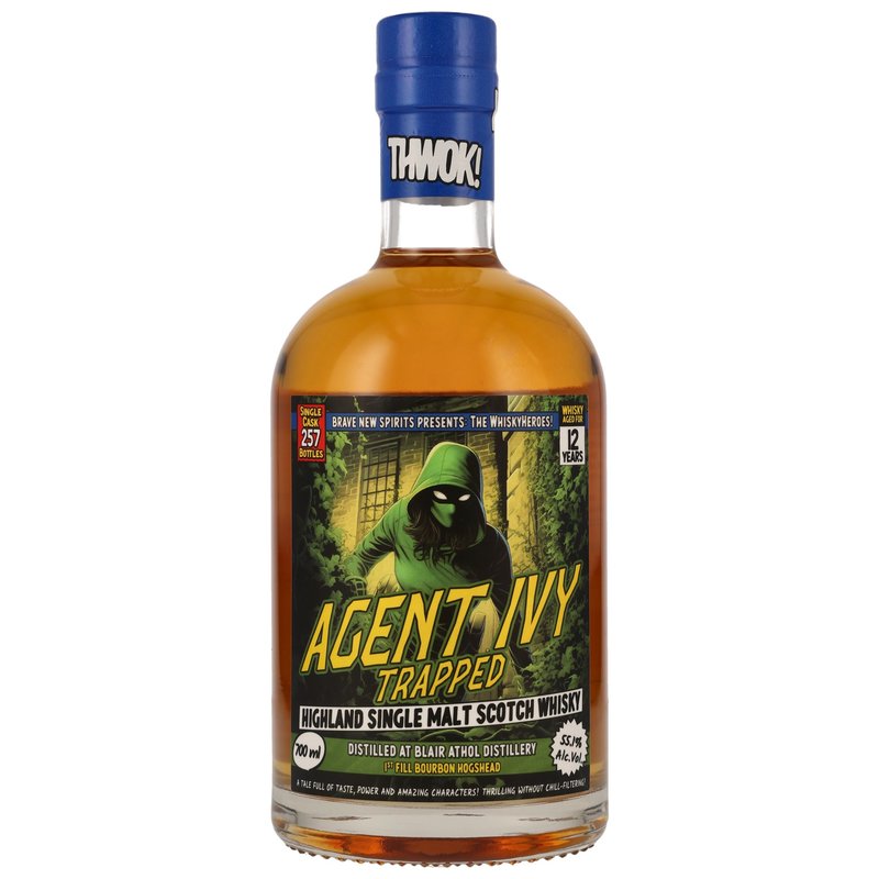 Blair Athol 12 yo Whisky Heroes: Agent Ivy Trapped