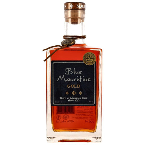 Blue Mauritius Gold Rum Neue Ausstattung