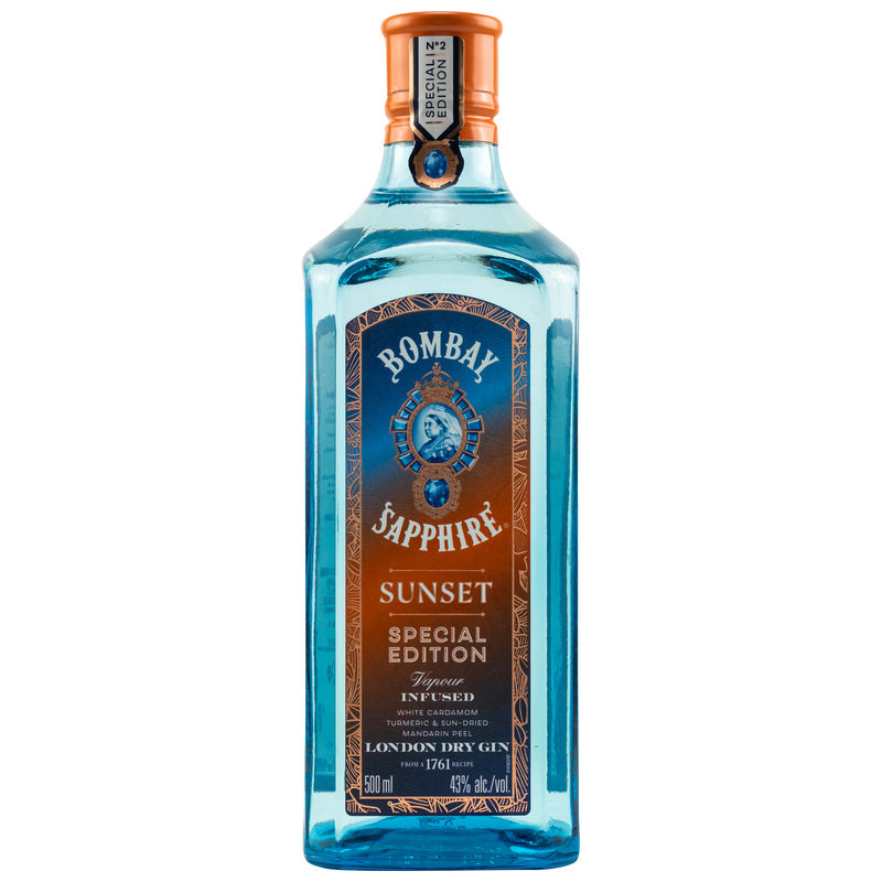 Bombay Sapphire Sunset édition ltd.