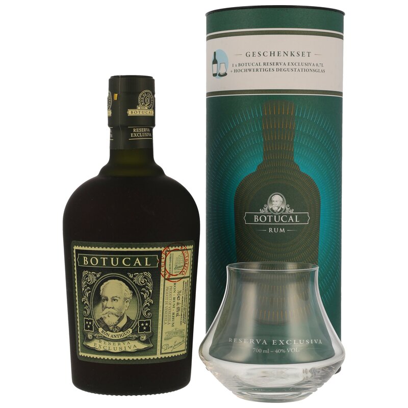 Botucal Reserva Exclusiva in Tube - mit Glas