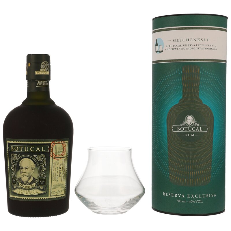 Botucal Reserva Exclusiva in Tube - mit Glas