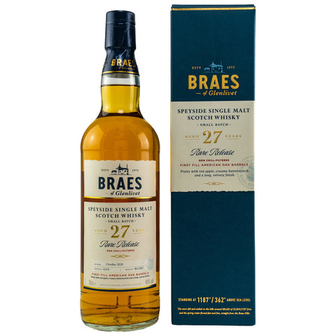 Braes de Glenlivet 27 ans