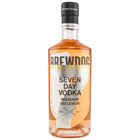 Vodka BrewDog Seven Day à la rhubarbe et au citron