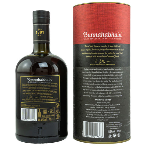 Bunnahabhain 12 y.o.