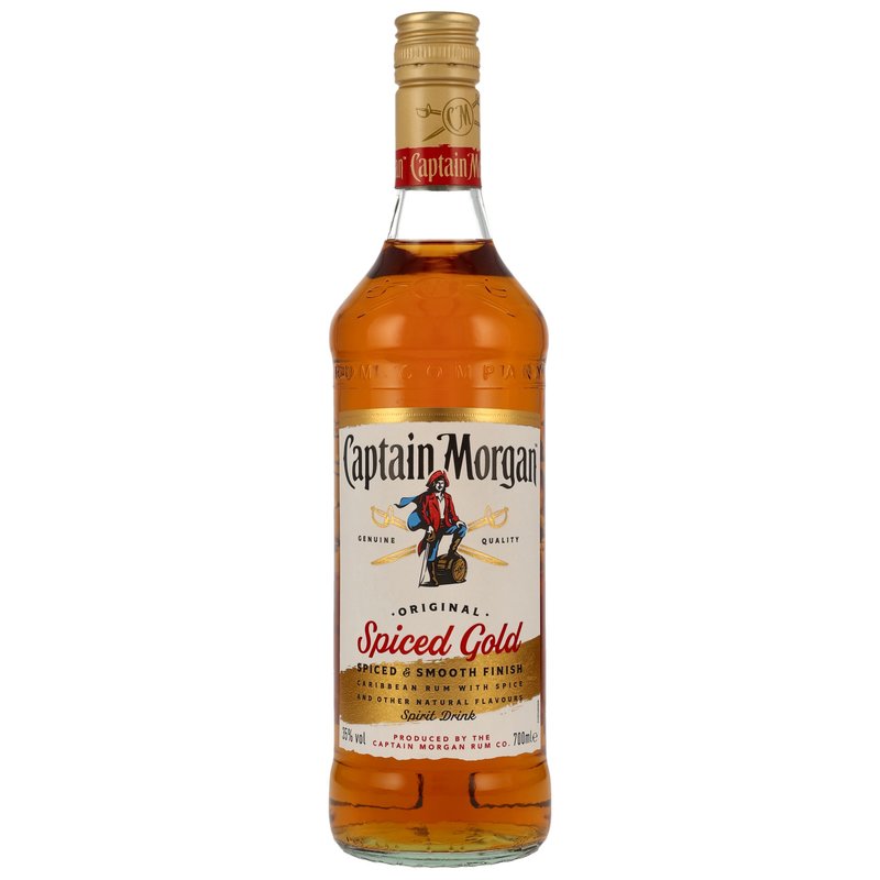 Captain Morgan Spiced Gold New Features