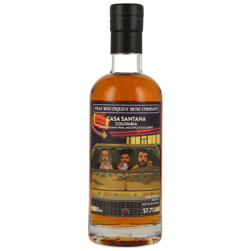 Casa Santana 6 yo Columbian Rum - Batch 5 (That Boutique-y Rum Company)