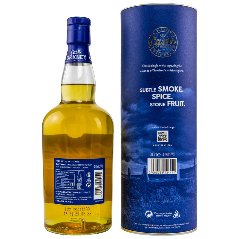 Cask Orkney 15 ans - AD Rattray