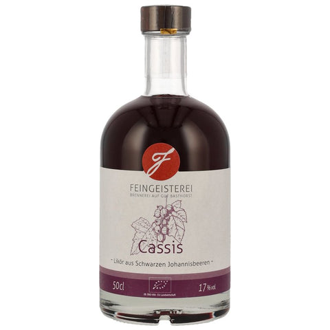 Cassis Liqueur Blackcurrants ORGANIC - Feingeisterei