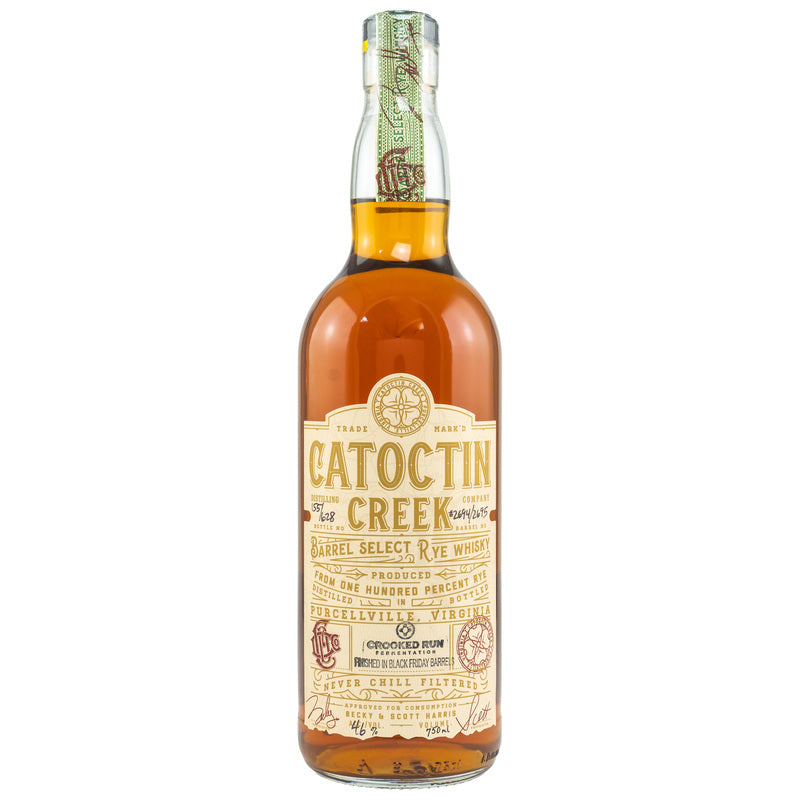 Catoctin Creek Black Friday Barrel Select Rye Whiskey 46%
