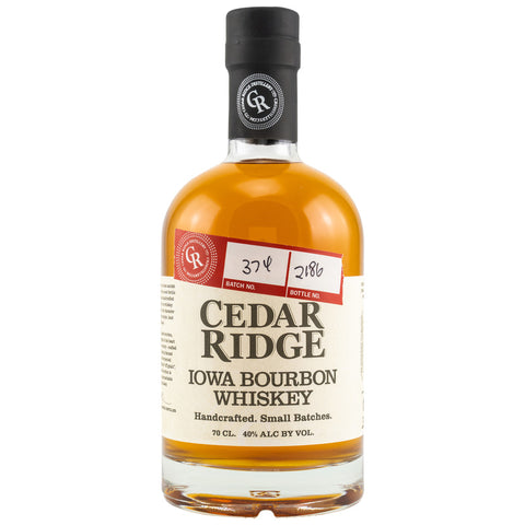 Cedar Ridge Iowa Bourbon