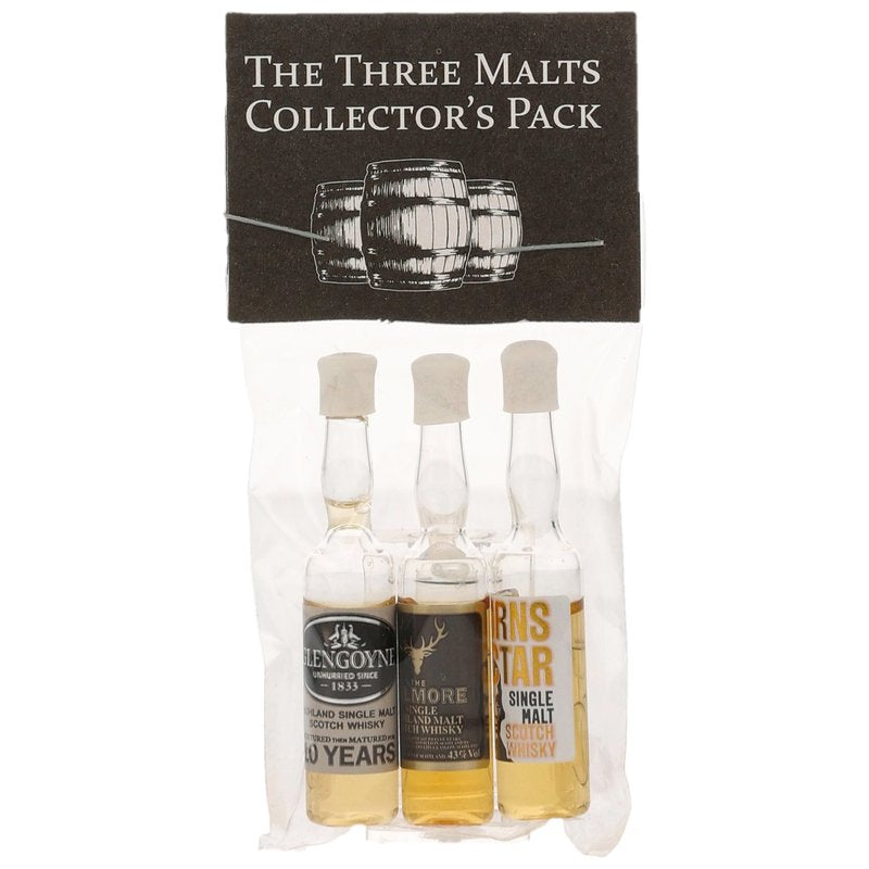Collectors Pack Malt 3 x 0,0012 (la plus petite bouteille du monde)