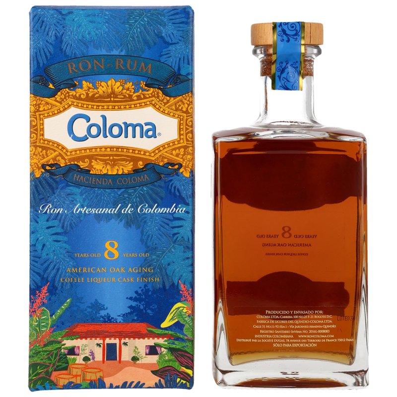 Rhum Coloma 8 ans