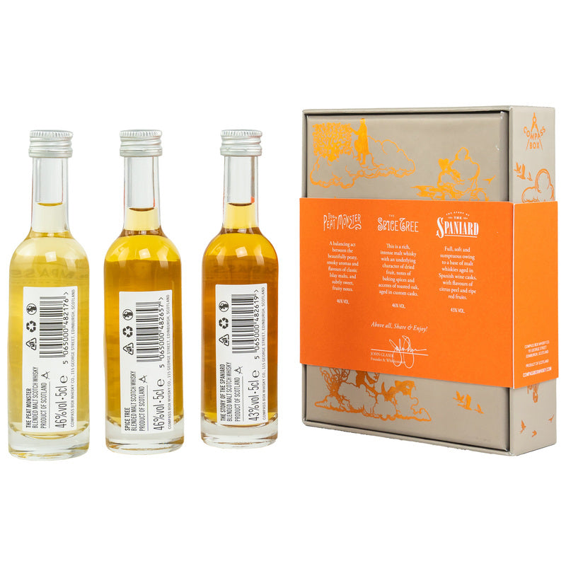 Compass Box Malt Whisky Collection 3x5cl -