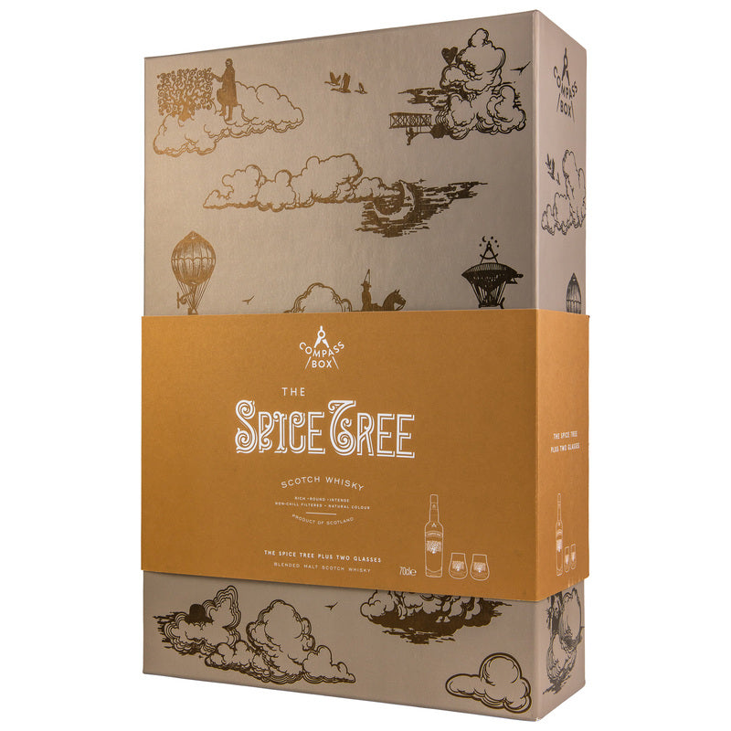 Compass Box Spice Tree Blended Malt + Verre GP