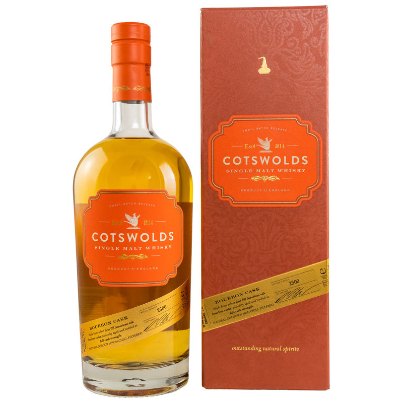 Whisky single malt des Cotswolds Bourbon Cask