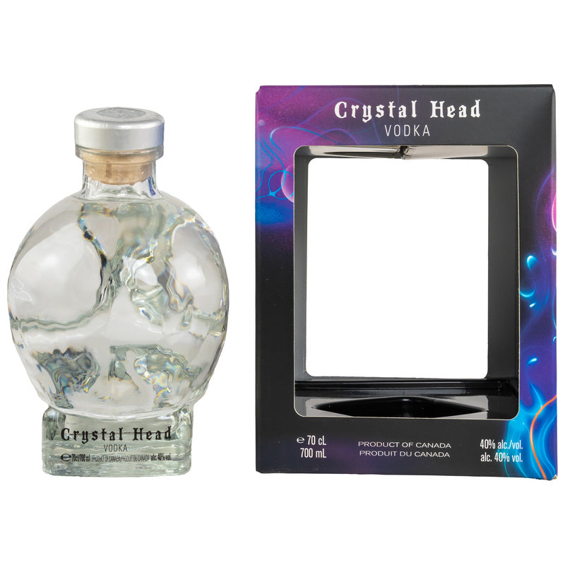 Crystal Head Vodka Totenkopf-Flasche - neue Ausstattung