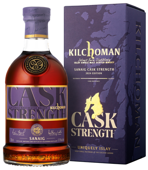 Kilchoman Sanaig Cask Strength · Sherry & Bourbon Casks