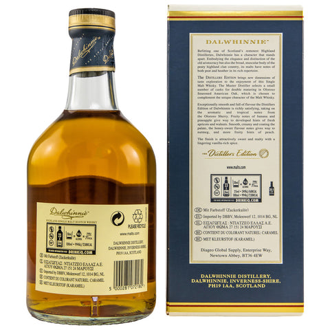 Édition Dalwhinnie Distillers