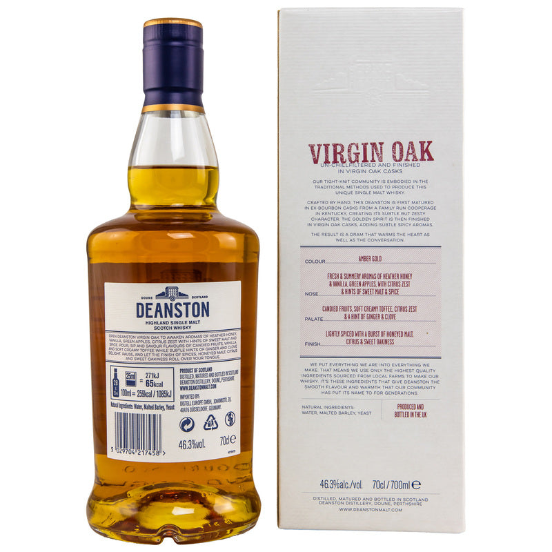 Deanston Virgin Oak Cask Finish