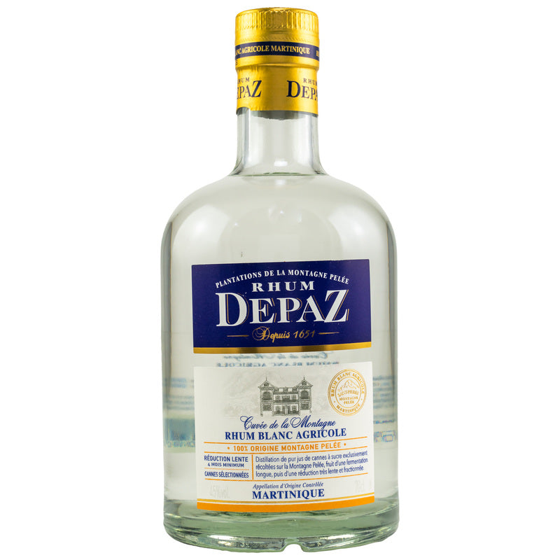 Depaz Rhum Blanc Agricole Cuvée Montagne (Martinique)